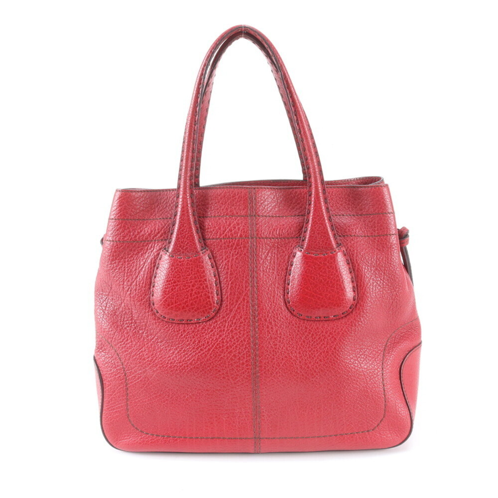 Tod's D-stitch Leather Tote Bag, Shoulder Handbag - Brand Name Women's